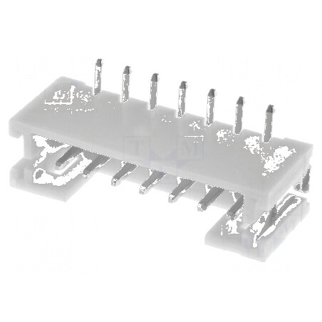 Conector SMT 100V 2A pentru cablu-placă soclu tată PIN 7 Pas 2mm | Electronic-mag.ro | Componente Electronice