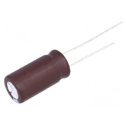 Condensator Electrolitic Low ESR THT 1500uF 35VDC Ø12,5x35mm - Componentă Electronică Profesională | Electronic-mag.ro | Compone
