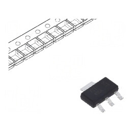 Tranzistor NPN Bipolar 40V 1A 3W SOT223 - Componente Electronice pentru Circuite Integrate | Electronic-mag.ro | Componente Elec