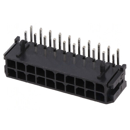 Conector cablu-placă soclu tată 3mm PIN 20 THT 5A 10mΩ - Soluție de conectare profesională | Electronic-mag.ro | Componente Elec