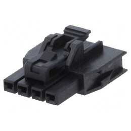 Conector Nano-Fit PIN 4 pentru cablu-placă, temperaturi -40 până la 105°C, UL94V-0, mufă profesională | Electronic-mag.ro | Comp
