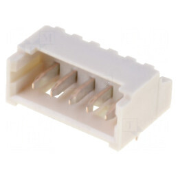 Conector PicoBlade™ 1,25mm PIN 5 THT pentru cablu-placă soclu tată - Componente electronice de înaltă calitate | Electronic-mag.