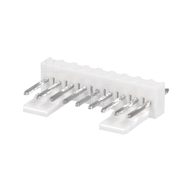 Conector cablu-placă soclu tată KK 254 2,54mm PIN 9 THT albă - Componente electronice de înaltă calitate | Electronic-mag.ro | C