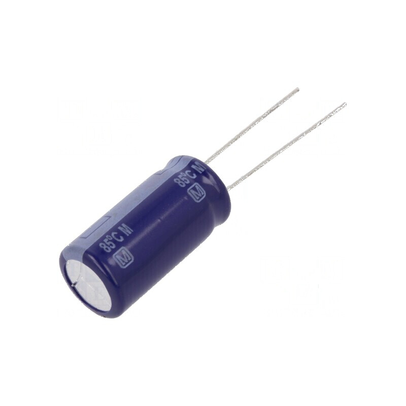 Condensator Electrolitic THT 470uF 50VDC Ø10x20mm cu Raster de 5mm - Componentă Electronică | Electronic-mag.ro | Componente Ele