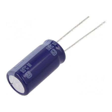 Condensator Electrolitic THT 470uF 50VDC Ø10x20mm cu Raster de 5mm - Componentă Electronică | Electronic-mag.ro | Componente Ele