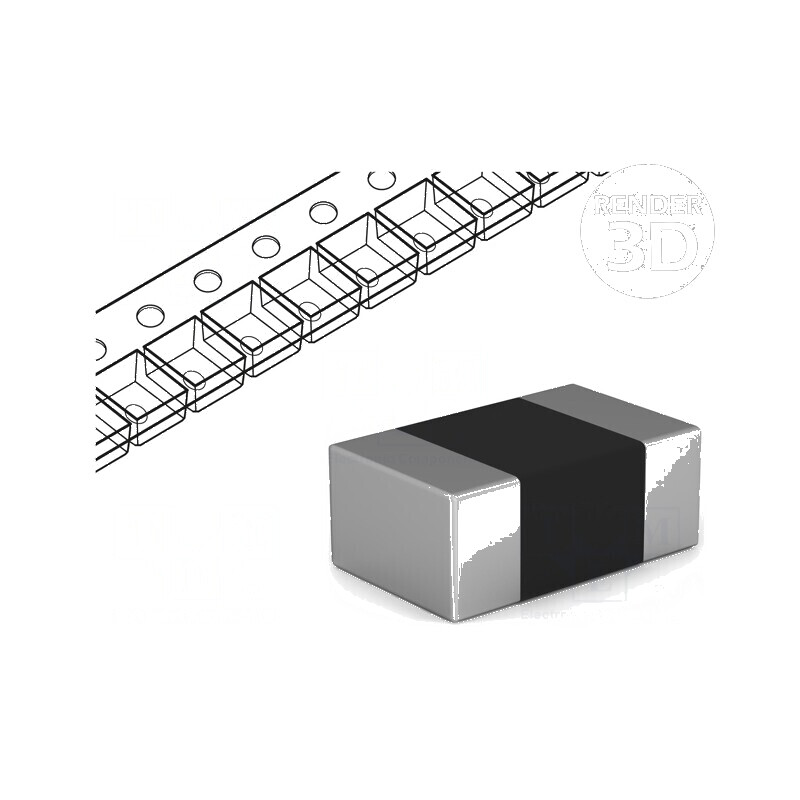 Termistor NTC 10kΩ SMD 0805 3570K ±2% 210mW pentru temperaturi -40 până la 150°C | Electronic-mag.ro | Componente Electronice