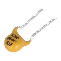 Siguranţă polimerică PTC 80mA Ø0,65x4,7mm - Protecţie avansată pentru circuite electrice | Electronic-mag.ro | Componente Electr