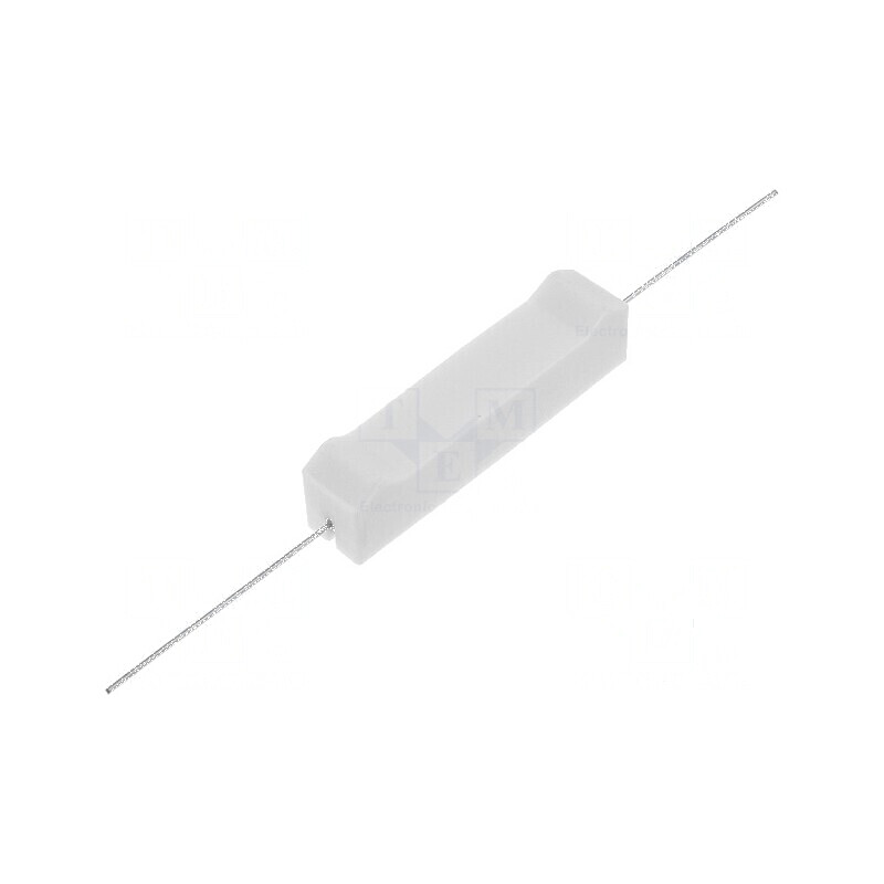 Rezistor bobinat cu ciment THT 1kΩ 10W ±5% 10x9x49mm pentru aplicații electronice | Electronic-mag.ro | Componente Electronice Rezistor bobinat cu ciment THT 1kΩ 10W ±5% 10x9x49mm pentru aplicații electronice | Electronic-mag.ro | Componente Electronice