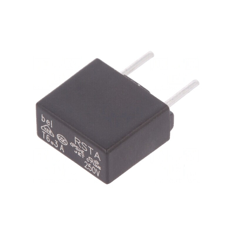 Siguranță întârziere 6,3A 250VAC 63VDC 8,4x4x7,8mm - Componentă electrică de protecție | Electronic-mag.ro | Componente Electron