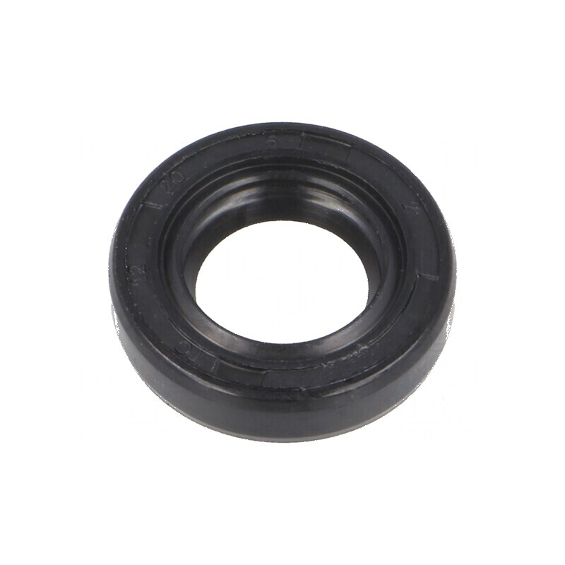 Garnitură simering din cauciuc NBR, grosime 5mm, temperatură -40÷100°C, diametru orificiu 20mm | Electronic-mag.ro | Componente 