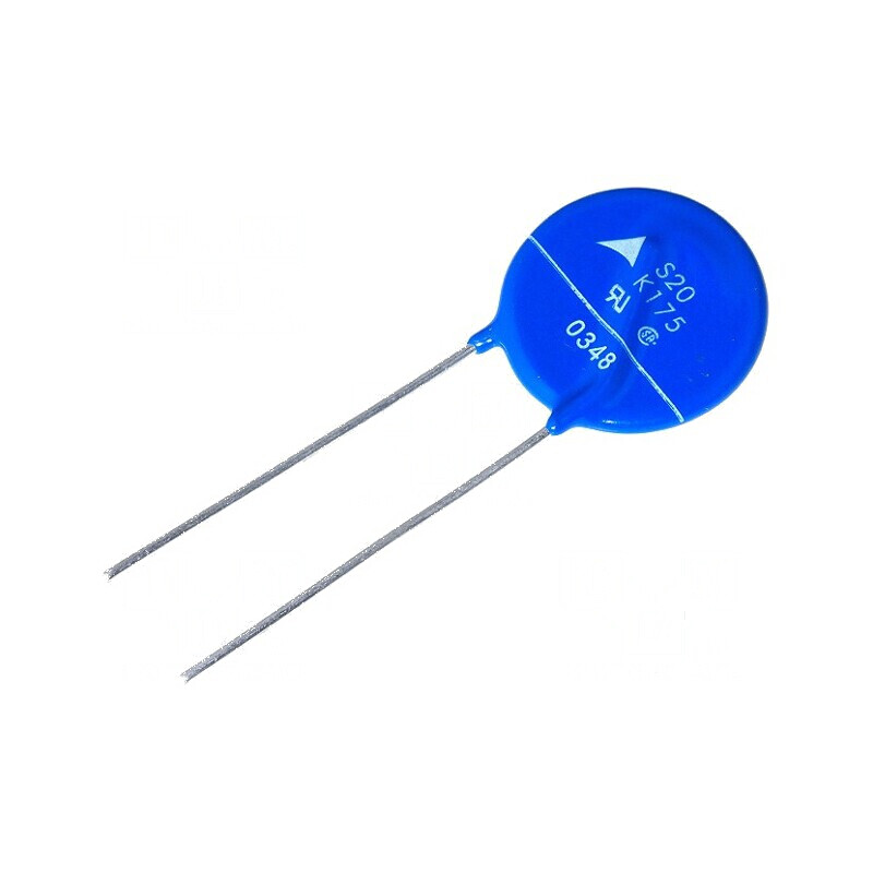 Varistor oxid de metal THT 175VAC 225VDC 270V 8000A 98J pentru protecția circuitelor electrice | Electronic-mag.ro | Componente 