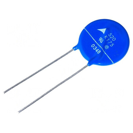 Varistor oxid de metal THT 175VAC 225VDC 270V 8000A 98J pentru protecția circuitelor electrice | Electronic-mag.ro | Componente 