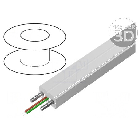 Cablu de fibră optică VC-DCY SMF G657A1 cu 2 fibre - Performanță ridicată și durabilitate | Electronic-mag.ro | Componente Elect