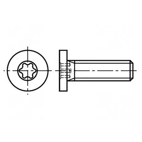 Şurub M6x8 cu Cap Rotund Torx® TX20 din Oțel Inoxidabil A2 - Fittings și Accesorii pentru Construcții | Electronic-mag.ro | Comp