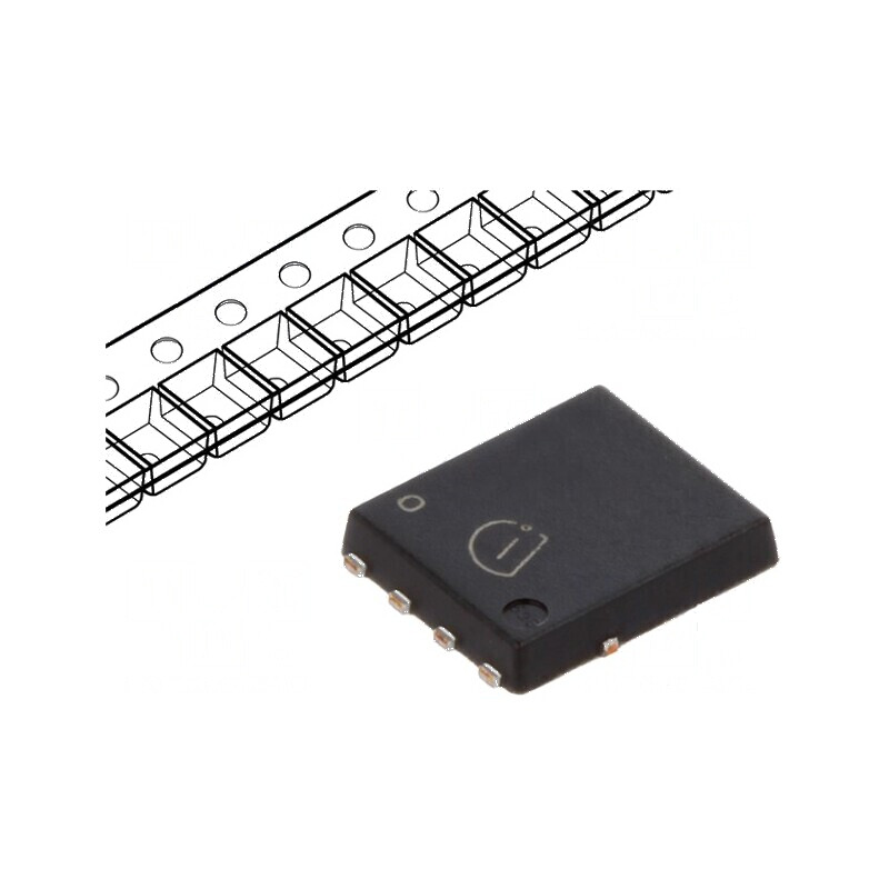 Tranzistor N-MOSFET Unipolar 80V 23A 32W PG-TDSON-8 pentru Aplicații Electronice Avansate | Electronic-mag.ro | Componente Elect