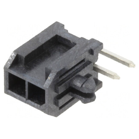 Conector cablu-placă soclu tată Minitek® Pwr 3.0, 3mm PIN, 2 pini | Electronic-mag.ro | Componente Electronice