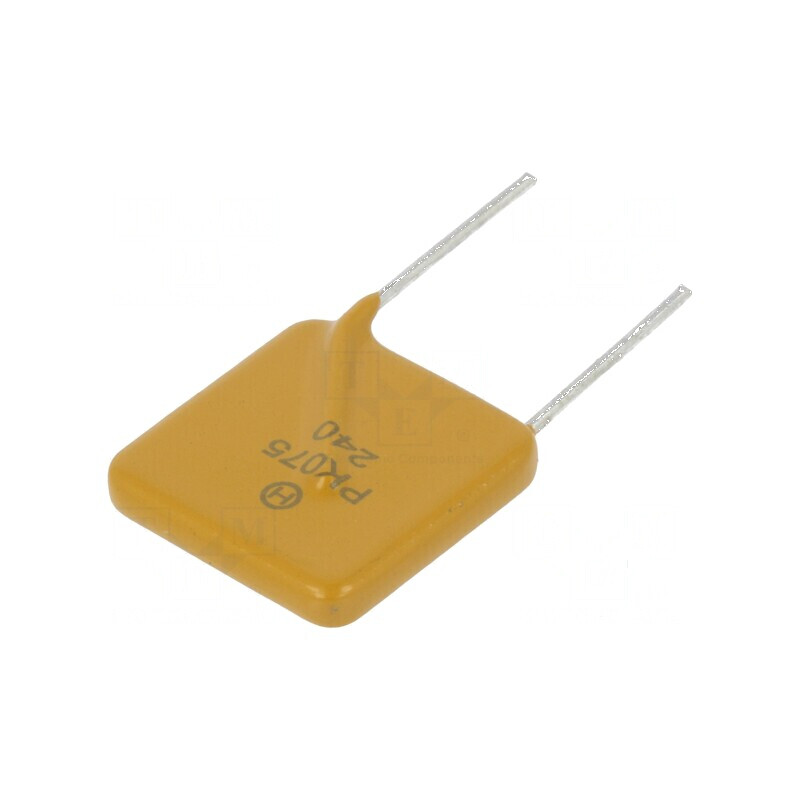 Siguranță polimerică PTC 750mA - Protecție avansată pentru circuite electrice | Electronic-mag.ro | Componente Electronice
