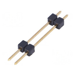 Conector şiruri pini tată 2x2,54mm THT - Conector cu pini pentru montaj prin trecere | Electronic-mag.ro | Componente Electronic