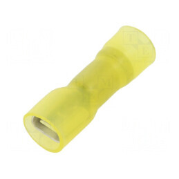 Terminal plat 6,3mm 0,8mm mamă pentru cablu 4÷6mm², crimpat, rezistență la 150°C | Electronic-mag.ro | Componente Electronice