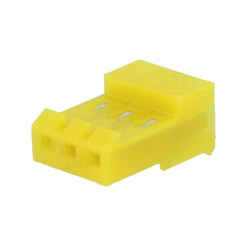 Conector cablu-placă Mufă Mamă MTA-156 3,96mm PIN 3 IDC - Compatibilitate și Performanță Optimă | Electronic-mag.ro | Componente