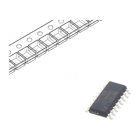 IC Digital 4bit Numărător Binar CMOS/TTL SMD - Funcționare În Sus/În Jos | Electronic-mag.ro | Componente Electronice