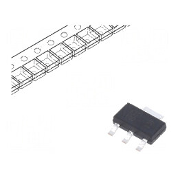 Tranzistor NPN Bipolar 140V 2A 3W SOT223 - Componentă Electronică de Înaltă Performanță | Electronic-mag.ro | Componente Electro