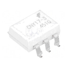 Optocuplor SMD CNY17 cu Canale 1 și Ieșire Tranzistori 4,17kV Gull Wing - 6 Pini | Electronic-mag.ro | Componente Electronice