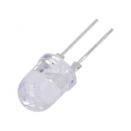 LED 10mm Roșie 30° Convex, Tensiune: 2-2,6VDC, Nr. Term: 2 | Electronic-mag.ro | Componente Electronice