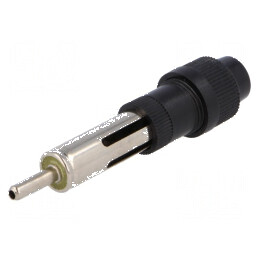 Conector antenă mufă DIN tată drept - soluție de conectare profesională | Electronic-mag.ro | Componente Electronice