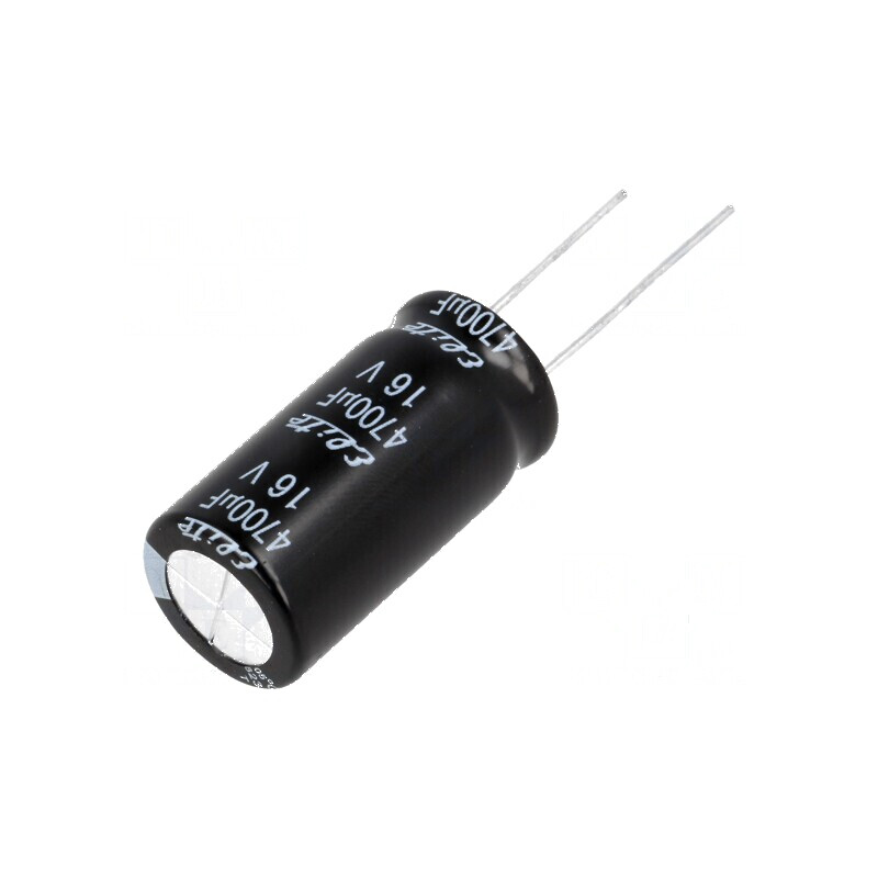 Condensator Electrolitic THT 4700uF 16VDC Ø16x31,5mm ±20% - Componentă Electronică de Înaltă Performanță | Electronic-mag.ro | C