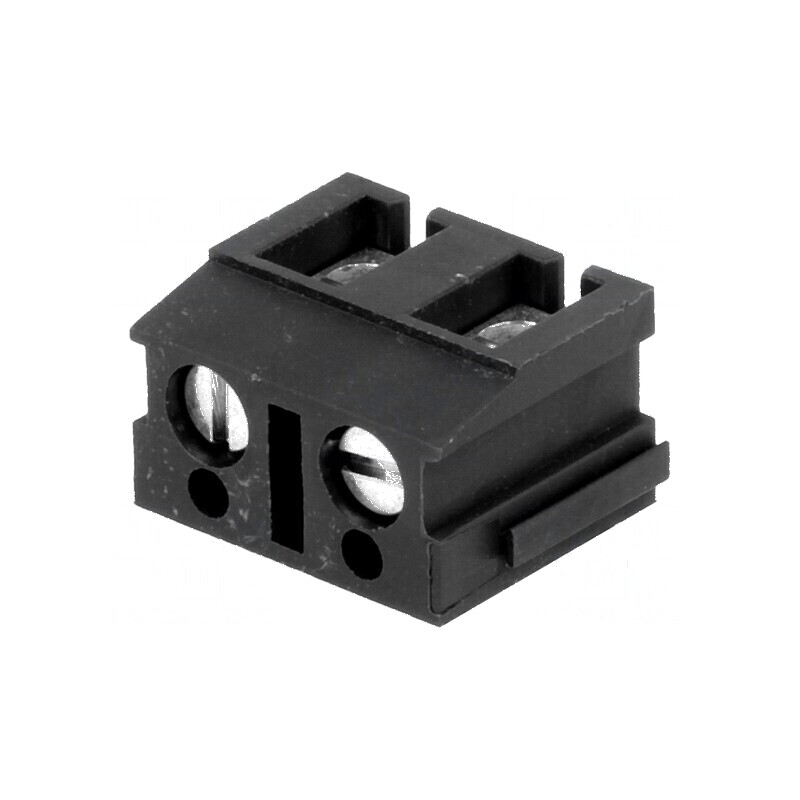 Regletă de conexiuni pentru PCB în unghi de 90°, 7,5mm, 2 piste, 24A | Electronic-mag.ro | Componente Electronice Regletă de conexiuni pentru PCB în unghi de 90°, 7,5mm, 2 piste, 24A | Electronic-mag.ro | Componente Electronice