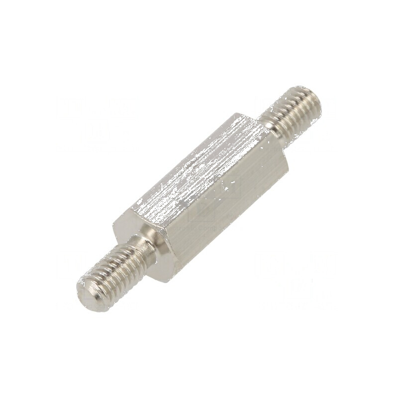 Piuliță Distanțieră Filetată 12mm M3 Hexagonală - Accesorii pentru Montaj și Asamblare | Electronic-mag.ro | Componente Electron