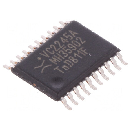 Emitator-Receptor Digital IC Ch: 8 CMOS TTL SMD TSSOP20 - Tub | Electronic-mag.ro | Componente Electronice