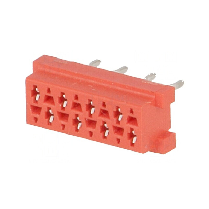 Micro-MaTch Soclu Mamă PIN 8 THT - Conector Compact cu Dispunere 2x4 pentru Aplicații Electronice | Electronic-mag.ro | Componen Micro-MaTch Soclu Mamă PIN 8 THT - Conector Compact cu Dispunere 2x4 pentru Aplicații Electronice | Electronic-mag.ro | Componen