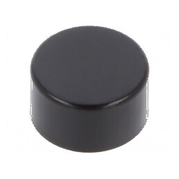 Capişon Negru pentru Seria AB și BB Ø7,5x4mm - Accesorii de Calitate | Electronic-mag.ro | Componente Electronice