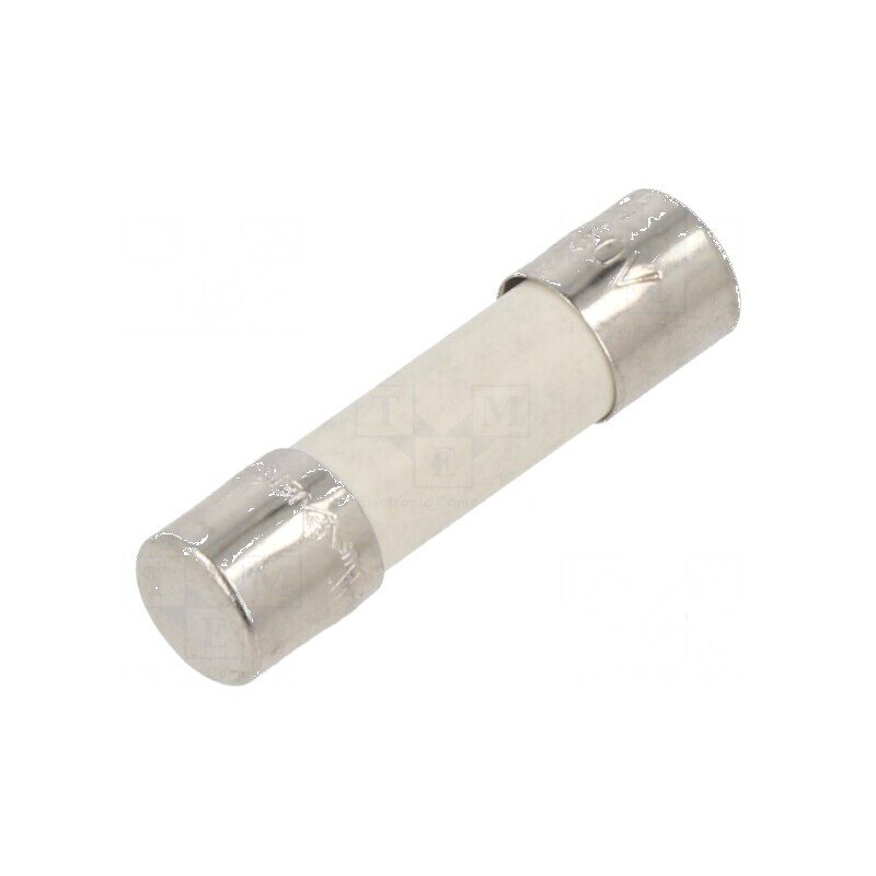 Siguranţă întârziere 6,3A 250VAC 5x20mm din alamă S505 pentru protecția circuitelor electrice | Electronic-mag.ro | Componente E