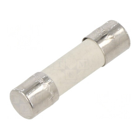 Siguranţă întârziere 6,3A 250VAC 5x20mm din alamă S505 pentru protecția circuitelor electrice | Electronic-mag.ro | Componente E