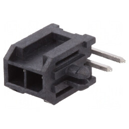 Conector Minitek® Pwr 3.0 3mm - Cablu la Placă Soclu Tată cu 2 PIN-uri | Electronic-mag.ro | Componente Electronice