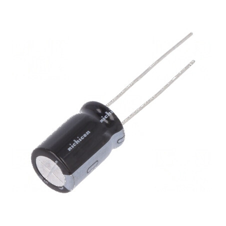 Condensator Electrolitic THT 470µF 16VDC Ø10x20mm cu Raster de 5mm | Electronic-mag.ro | Componente Electronice
