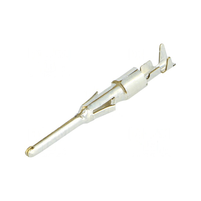 Pin tată 1,6mm argintat pentru cabluri 0,14÷0,5mm2 26AWG÷20AWG - Ambalare în vrac | Electronic-mag.ro | Componente Electronice