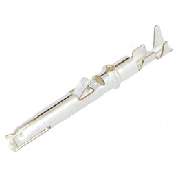 Pin mamă 1,6mm argintat pentru cabluri 0,14÷0,5mm² 26AWG÷20AWG - Ambalaj vrac | Electronic-mag.ro | Componente Electronice