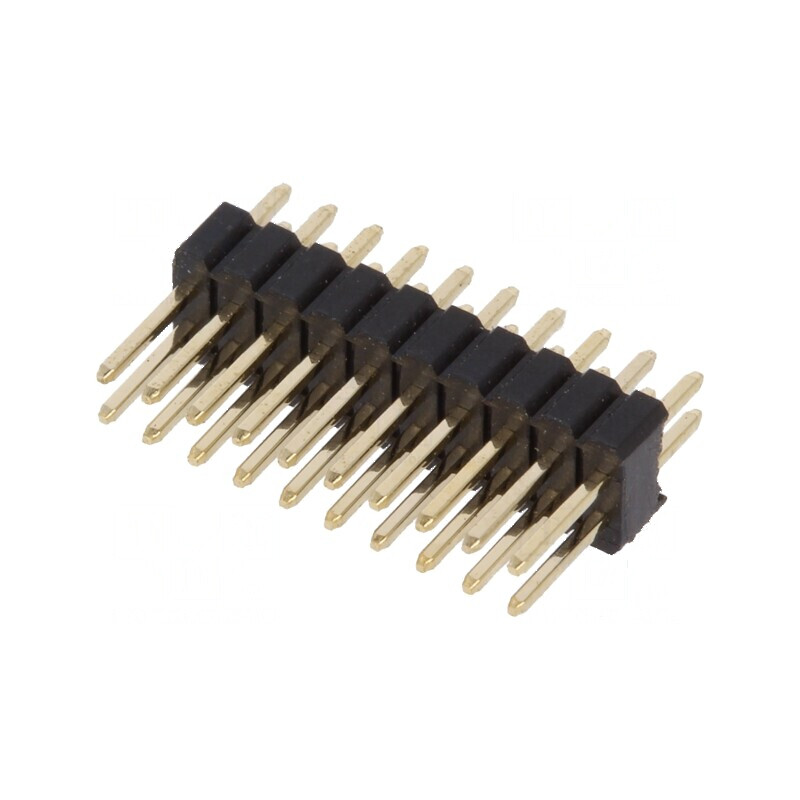 Conector pentru şiruri pini tată 20 PIN 1,27mm THT - Componentă electronică de înaltă calitate | Electronic-mag.ro | Componente 
