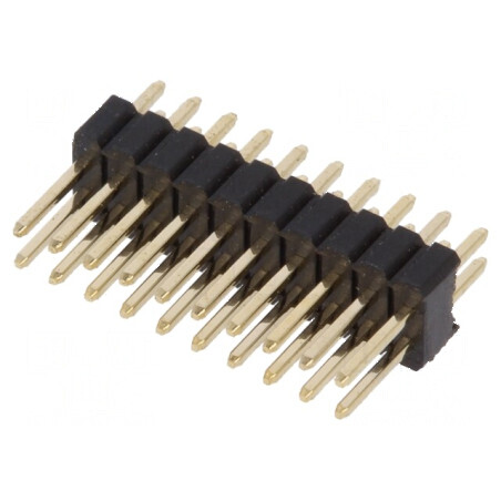 Conector pentru şiruri pini tată 20 PIN 1,27mm THT - Componentă electronică de înaltă calitate | Electronic-mag.ro | Componente 