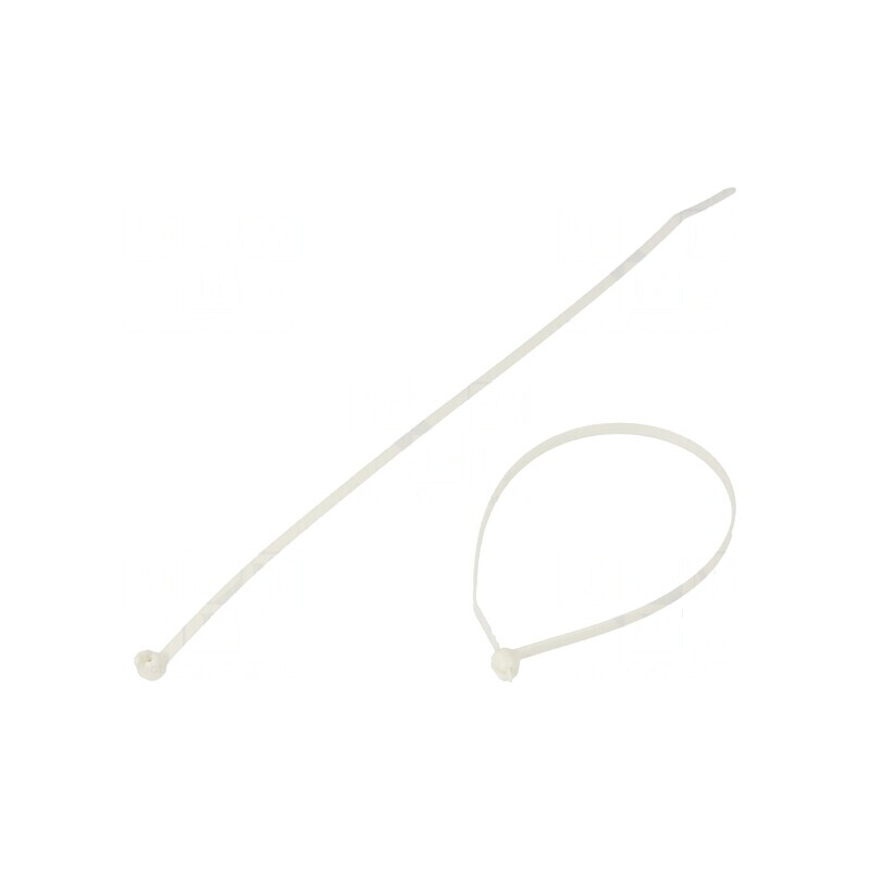Colier de strângere metalic cu închidere, Dimensiuni: L 203mm, W 3,6mm | Electronic-mag.ro | Componente Electronice
