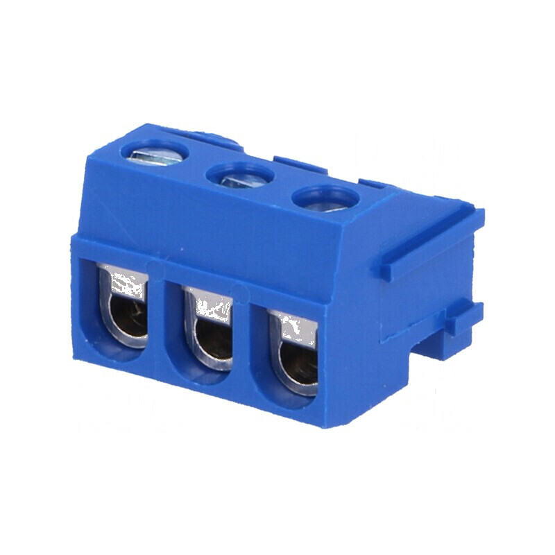 Regletă de conexiuni deconectabilă 5mm cu 3 piste și mufă - soluție profesională pentru conexiuni electrice | Electronic-mag.ro 