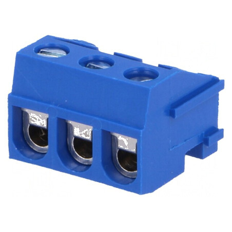 Regletă de conexiuni deconectabilă 5mm cu 3 piste și mufă - soluție profesională pentru conexiuni electrice | Electronic-mag.ro 