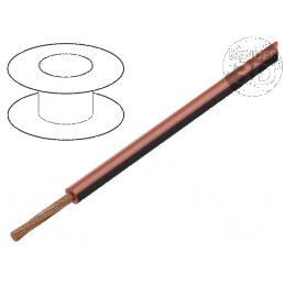 Cablu FLRY-B 1x0,75mm² Litat Cu PVC Roșu-Negru, 60V, 100m - Conductori Electrice de Înaltă Calitate | Electronic-mag.ro | Compon