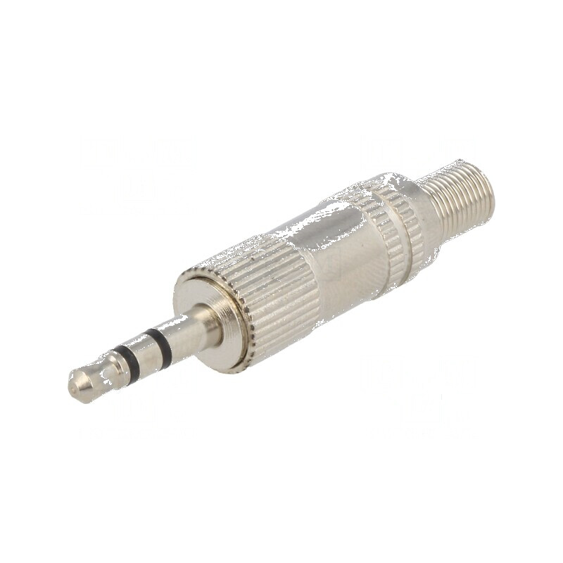 Conector Jack 3,5mm Stereo Mufă Tată cu Manșon Piste 3 Drept | Electronic-mag.ro | Componente Electronice