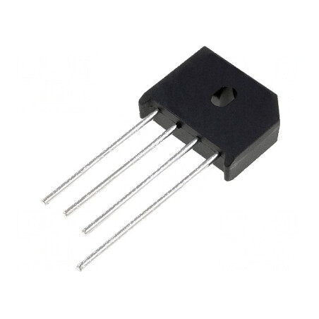 Punte redresoare monofazată Urmax 1kV, 6A, 135A - Componentă electronică profesională | Electronic-mag.ro | Componente Electroni