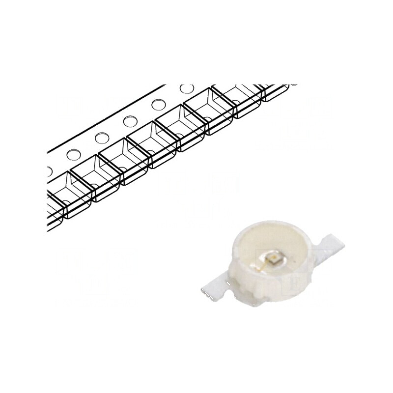 LED SMD Albastru 224-560mcd Ø2,1mm 120° 20mA λd: 464-476nm - Lumină Intensă pentru Proiecte Electrnice | Electronic-mag.ro | Com
